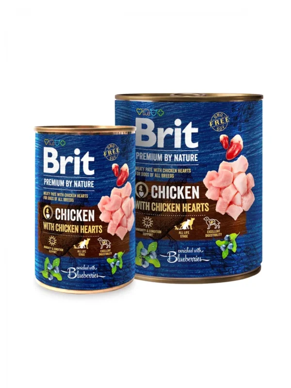 Brit Premium by Nature Chicken with Hearts