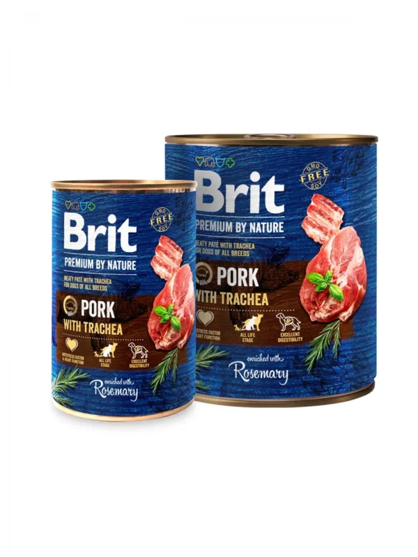 Brit Premium by Nature Pork with Trachea