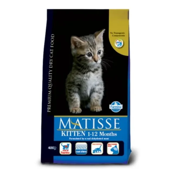Farmina Matisse Kitten - Суха храна за подрастващи, бременни и кърмещи котки до 12 месеца